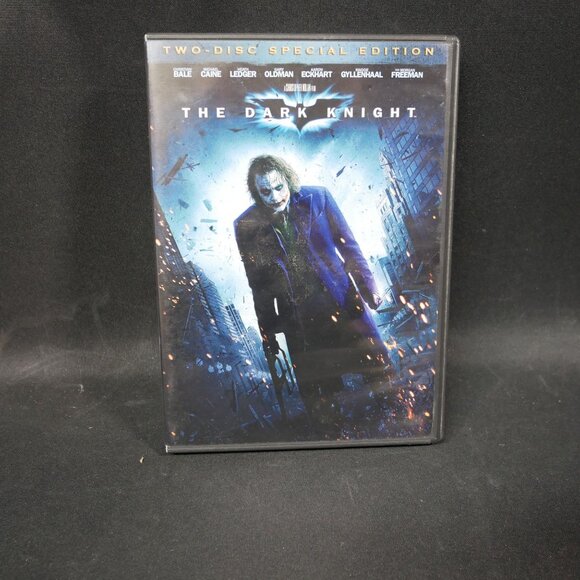Christopher Nolan Dark Knight Trilogy Movies Collection 2 Dvds & 1 Blu Ray - Picture 5 of 12